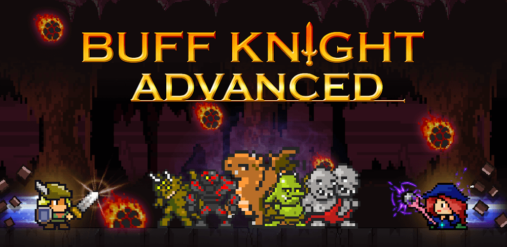Buff Knight Advanced MOD APK v1.2.3 Idle RPG Game Download