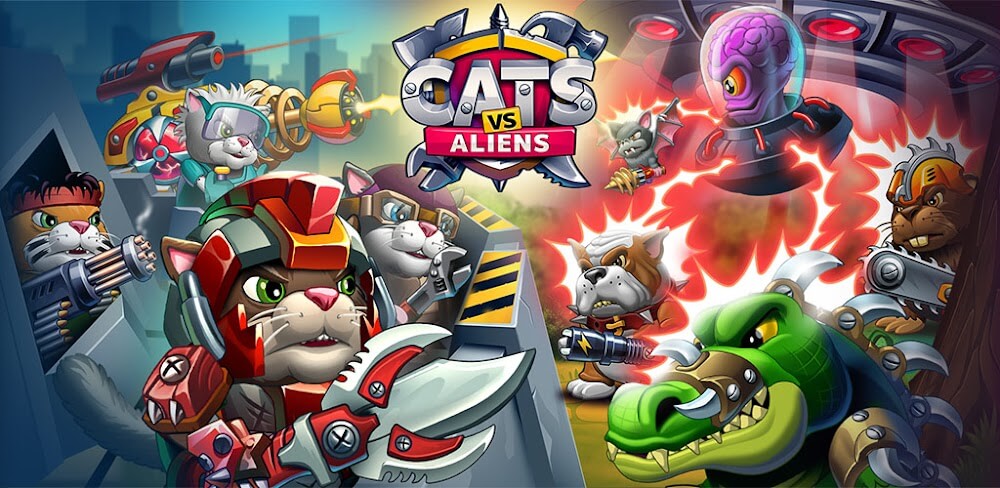 Cats vs Aliens PVP MOD APK v1.27 (Action RPG, Fast Bonus) Download