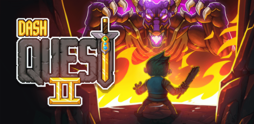 Dash Quest 2 MOD APK v1.4.07 (God Mode, One Hit, Money) Download Game