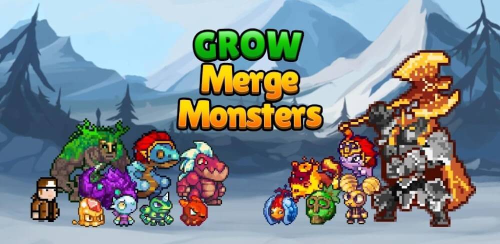Grow Merge Monsters MOD APK v1.1.1 (Merge, Money, Unlimited)