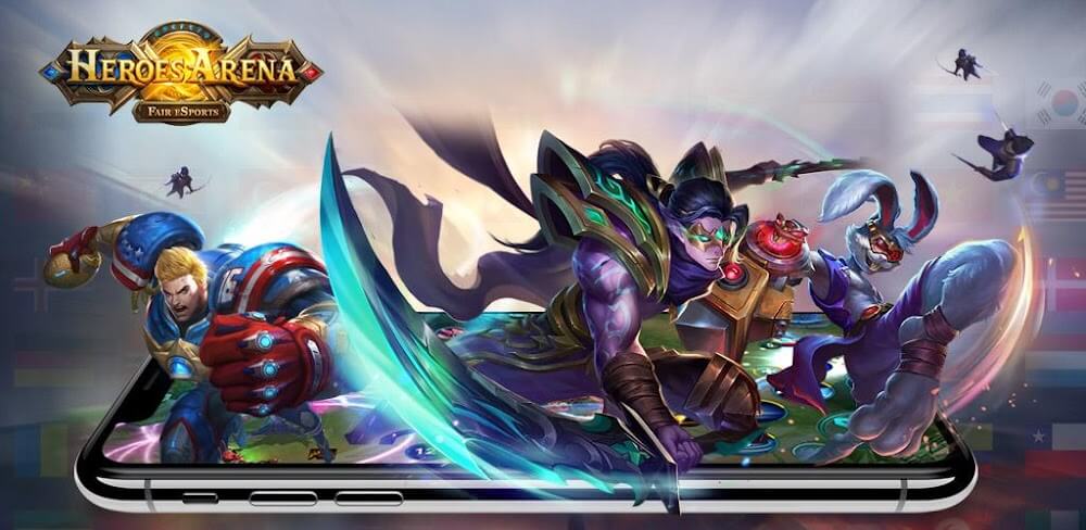 Heroes Arena v2.2.47 MOD APK MOBA Game Download
