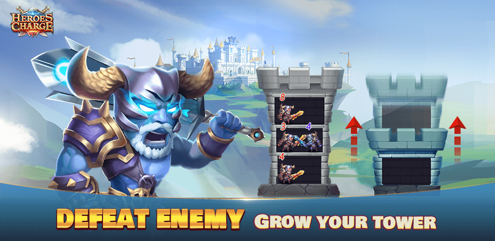 Heroes Charge v2.1.434 MOD APK (God Mod, One Hit, Free Skills)