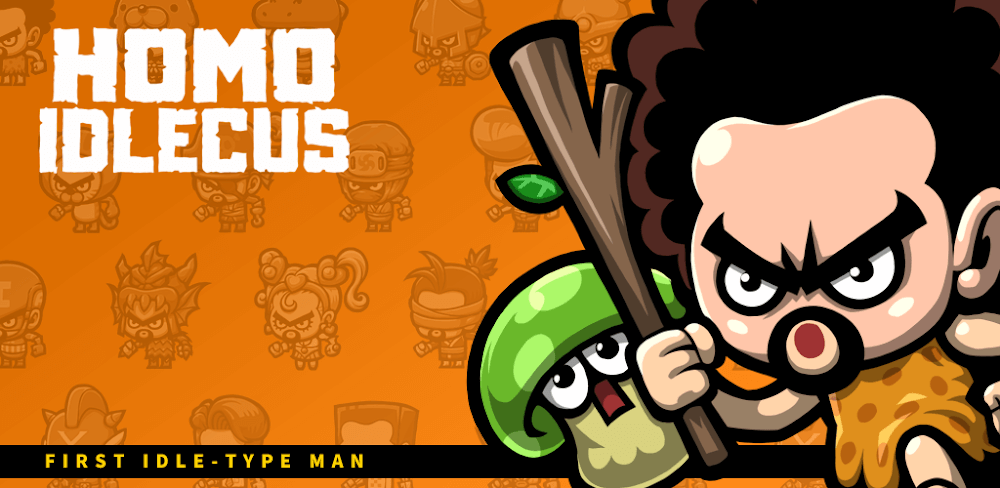 Homo Idles MOD APK v2.85 (God Mode, One Hit) Download