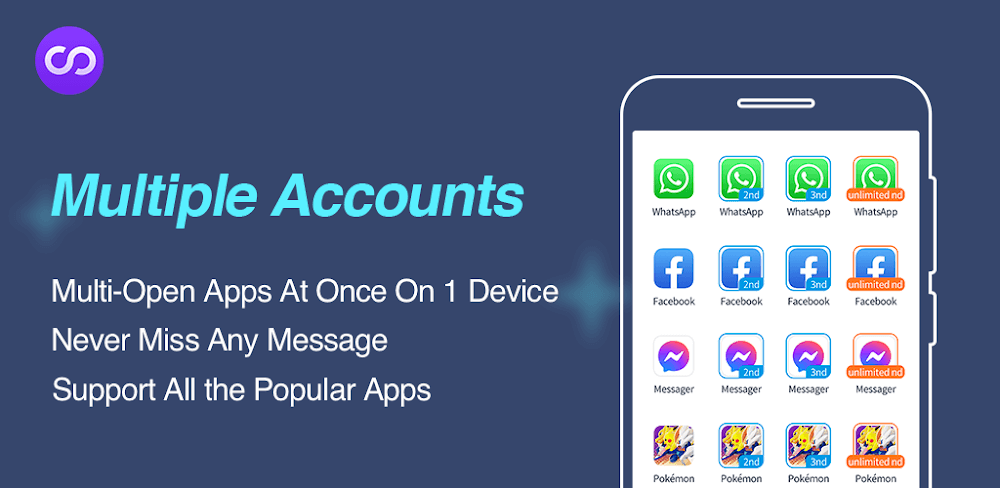 Multiple Accounts v5.3.6 MOD APK VIP Unlocked Download