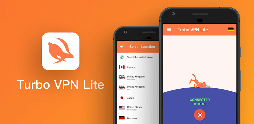 Turbo VPN Lite MOD APK v1.4.8.2 Premium Unlocked Download