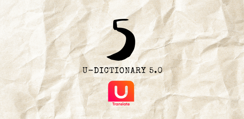 U Dictionary Translator 6.7.3 MOD APK Download Utility App
