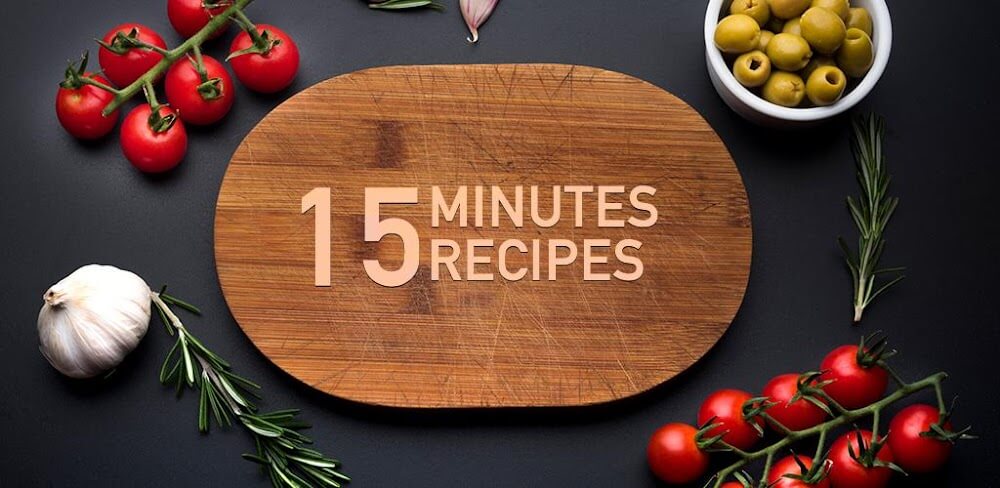 15 Minutes Recipes MOD APK v36.1.3 - Utilities Application Download
