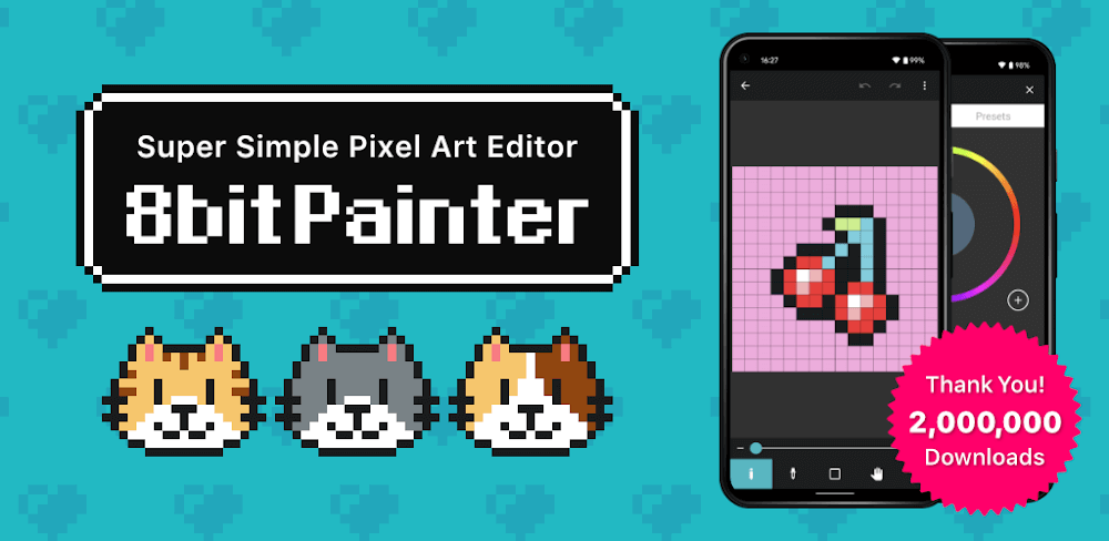 8bit Painter MOD APK v1.26.1 Premium Unlock