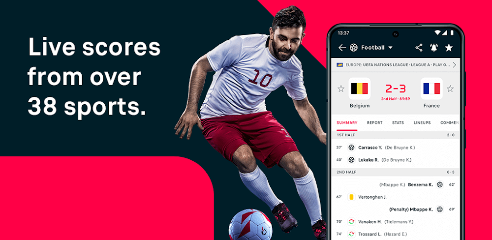 FlashScore v26.2.3 MOD APK (Ad-Free) Download