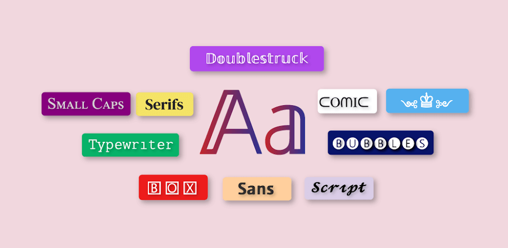 Fonts Aa MOD APK v18.4.6 (Premium Unlocked) Download