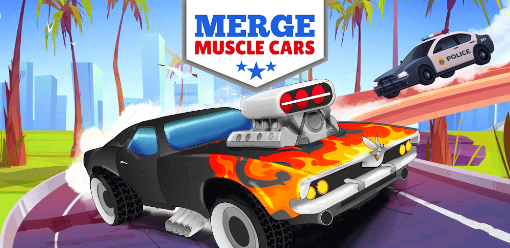 Merge Muscle Car v2.50.00 MOD APK (Unlimited Money) Download