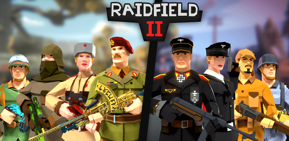 Raidfield 2 MOD APK v9.317 Unlimited Ammo Wallhack Download