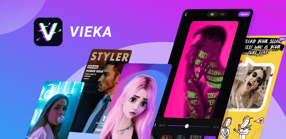 Vieka 2.8.4 MOD APK Download (Video Editor Pro Unlocked)