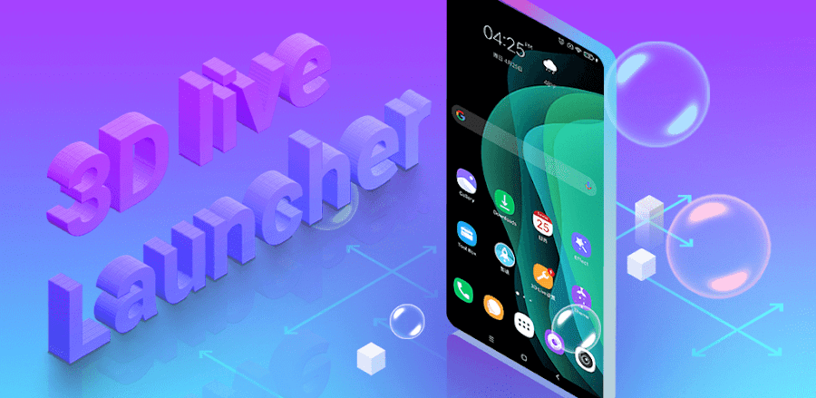 3D Launcher v7.6.1.1 MOD APK Premium Unlocked Download