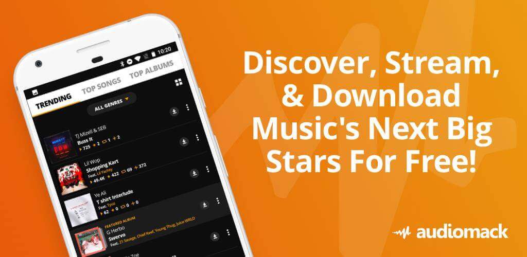 Audiomack v7.12.1 MOD APK Premium Unlocked Download