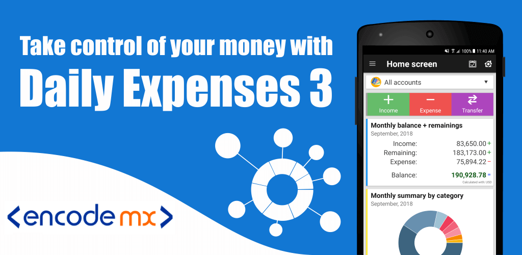Daily Expenses 3 v3.675.G MOD APK Download (Premium Unlocked)