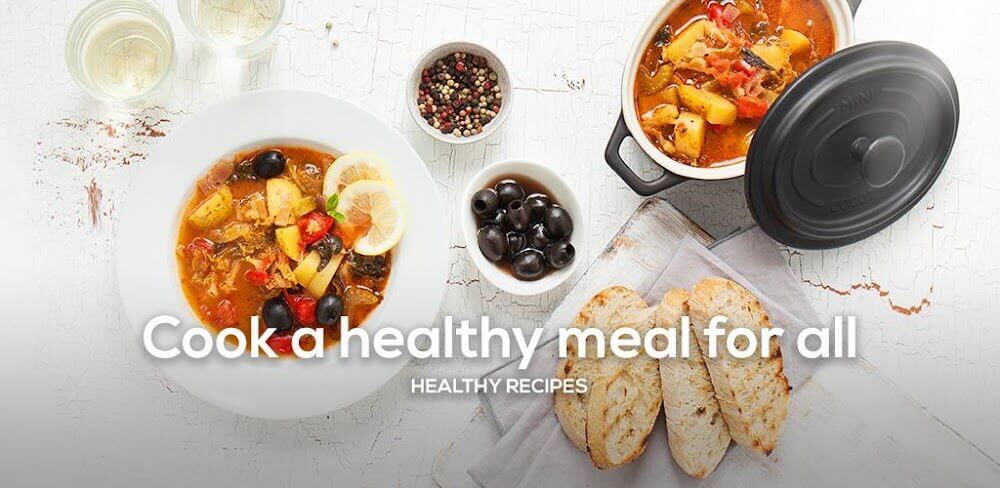 Healthy Recipes MOD APK v36.1.3 Premium Unlocked Download