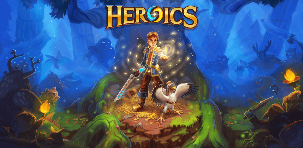 Heroics v4.7.126 MOD APK Download (Free Shopping, One Hit, God Mode)