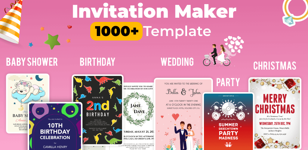Invitation Card Maker MOD APK v29.8 Download