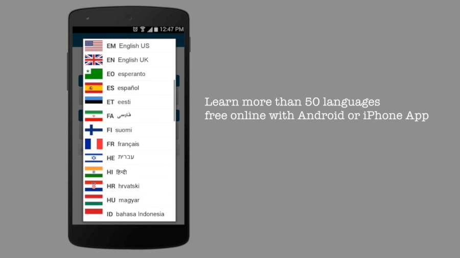 Learn 50 languages v16.3 MOD APK Download (Premium Unlocked)