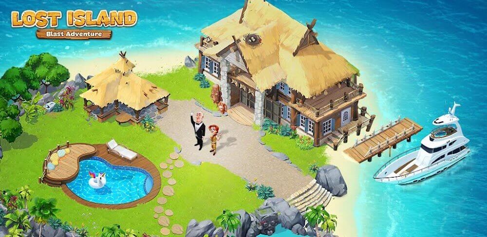 Lost Island: Blast Adventure MOD APK v1.1.1011 Unlimited Lives Download