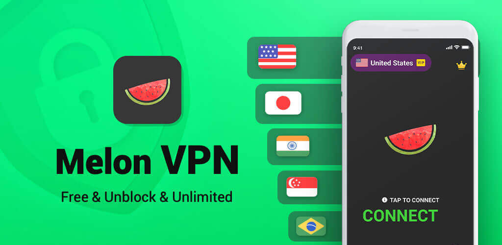 Melon VPN 9.0.219 MOD APK Utilities Download
