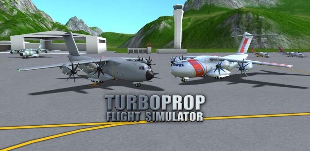 Turboprop Flight Simulator 3D MOD APK v1.34.1.1 Download