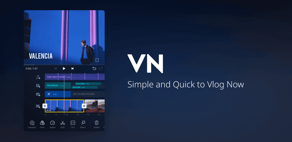 VN Video Editor MOD APK v2.11.0 (Premium Unlocked) Download