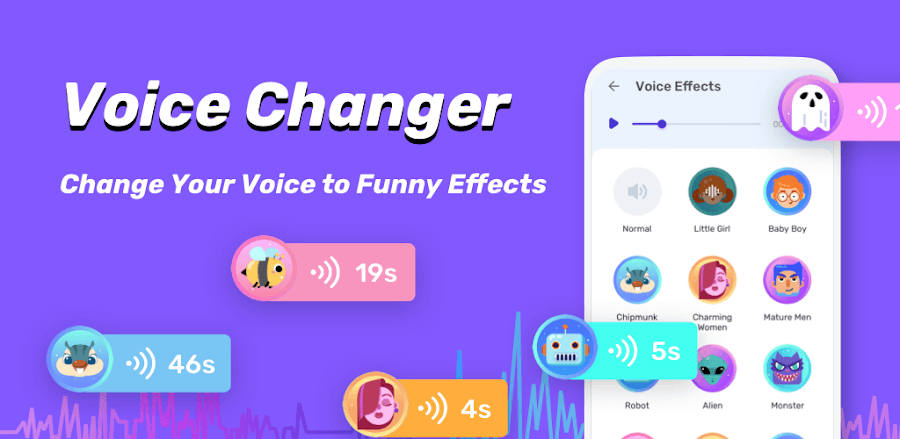 Voice Changer v1.02.99.0209 MOD APK Download VIP Unlocked