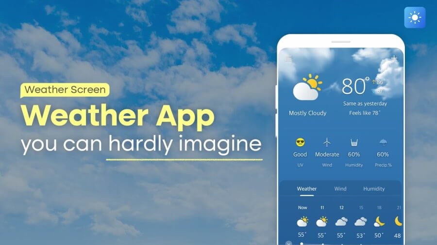 Weather Screen MOD APK v4.8.8 Premium Unlocked