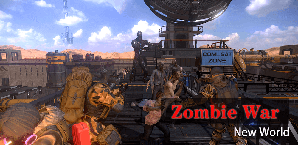 Zombie War: New World MOD APK v1.140.1 (God Mod, One Hit, MoveSpeed) Download