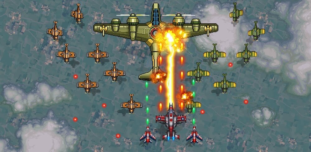 1945 Air Force v15.24 MOD APK Download (Unlimited Money, VIP Menu)