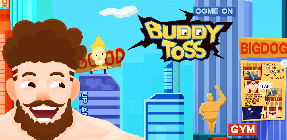 Buddy Toss MOD APK v1.68 (Skins, Unlimited Stars) Download