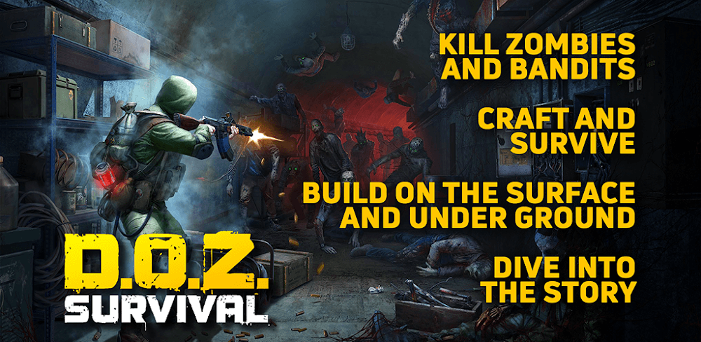 Dawn of Zombies: Survival v2.274 MOD APK Free Craft Max Level Download