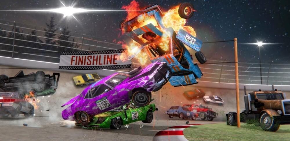 Demolition Derby 3 v1.1.184 MOD APK Download (Unlimited Money, Unlocked)