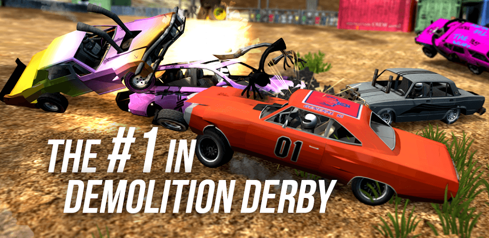 Demolition Derby Multiplayer MOD APK v1.4.9 (No Ads) Download