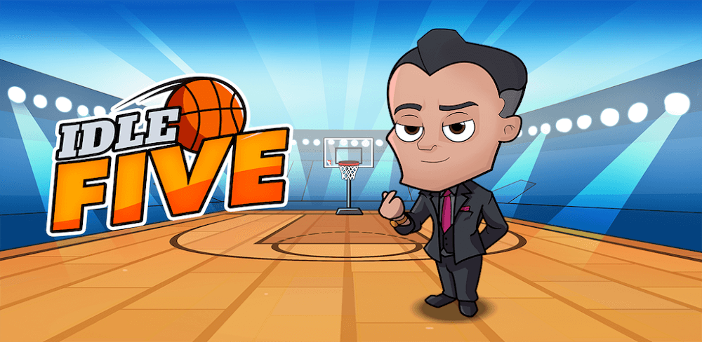 Idle Five Basketball Tycoon v1.50.2 MOD APK Game Download