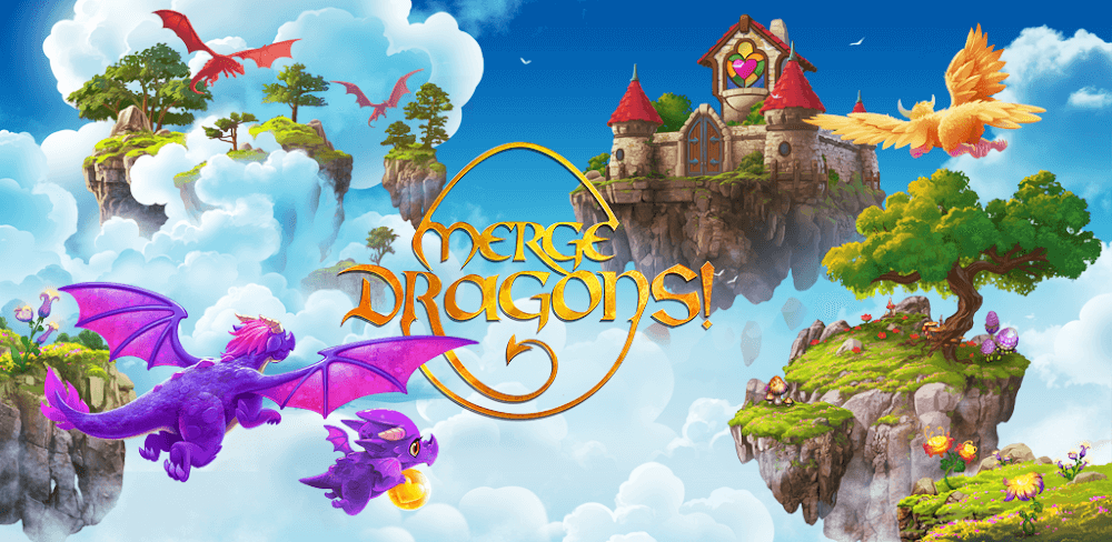 Merge Dragons! MOD APK v13.1.1 (Free Shopping) Download