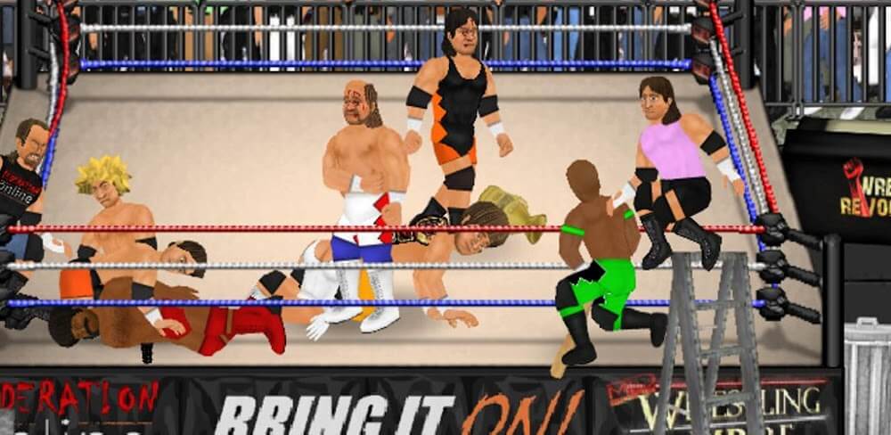 Wrestling Revolution MOD APK v2.140.64 (Pro Unlocked) Download