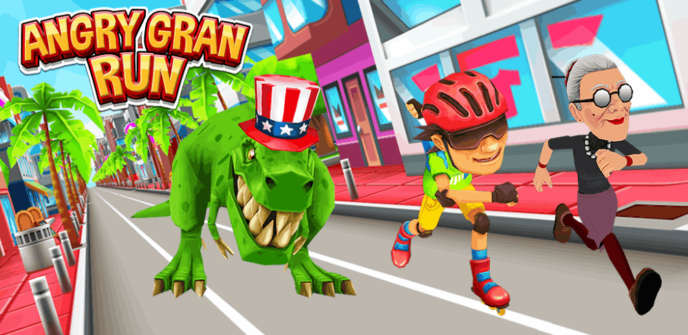 Angry Gran Run MOD APK v2.34.3 Download Free Purchase