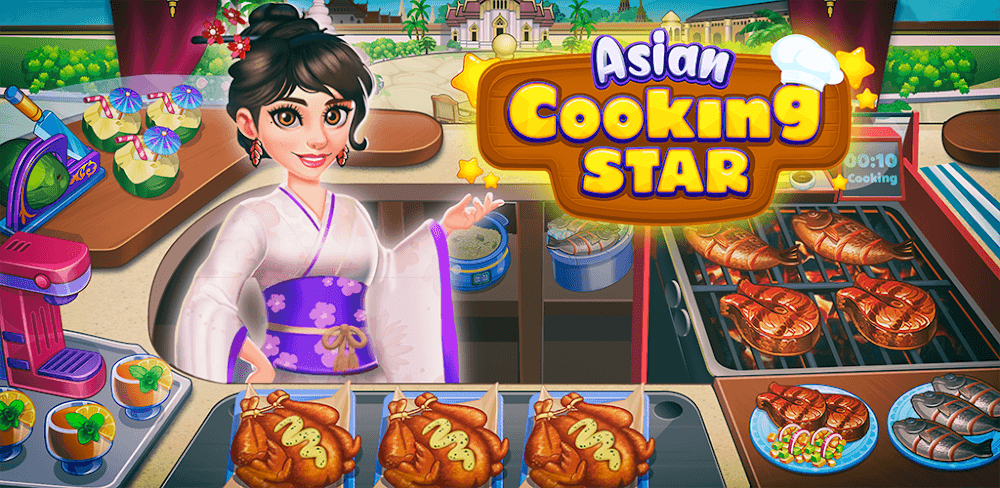 Asian Cooking Star MOD APK 2.7.0 (Unlimited Diamonds) Download
