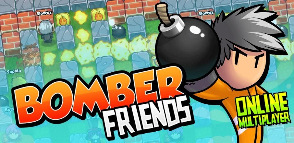 Bomber Friends v5.93 MOD APK Download (Skins Unlocked, God Mode)