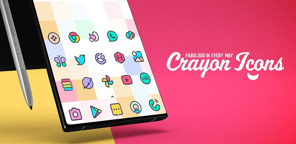 Crayon Icon Pack MOD APK v7.1 Download