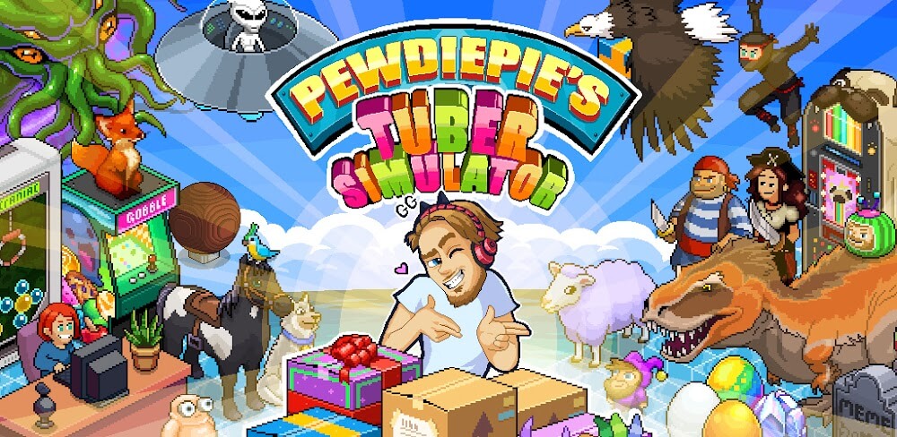 PewDiePie's Tuber Simulator v2.71.0 MOD APK (Game MOD)