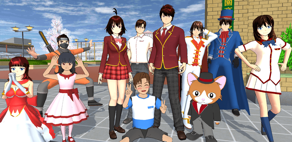 SAKURA School Simulator v1.047.12 MOD APK Game Download