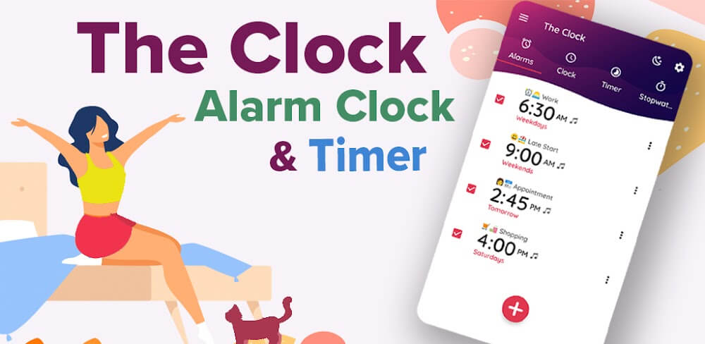 The Clock MOD APK v9.6.0 (Utilities, Premium Unlocked) Download