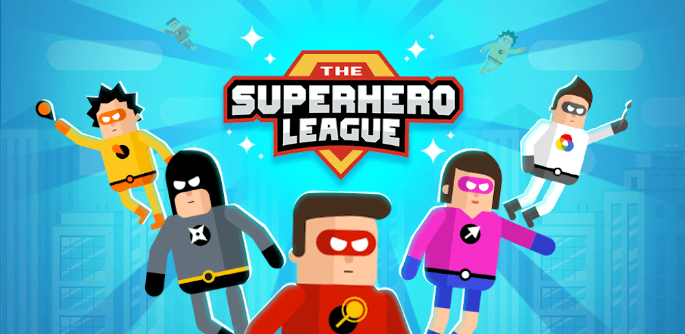 The Superhero League v1.76 MOD APK (Unlocked All Skins) Download Game