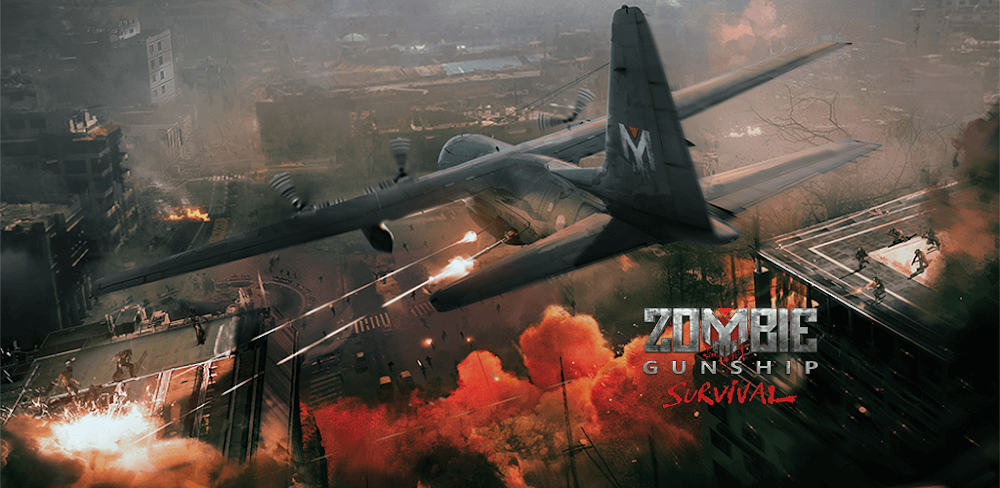 Zombie Gunship Survival v1.7.39 MOD APK Game