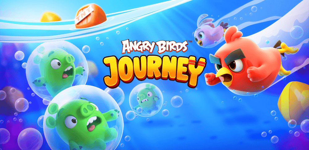 Angry Birds Journey MOD APK v3.8.4 (Game, Unlimited Money/Lives)