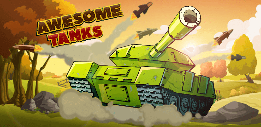 Awesome Tanks MOD APK v1.444 Download (Unlimited Money Game)